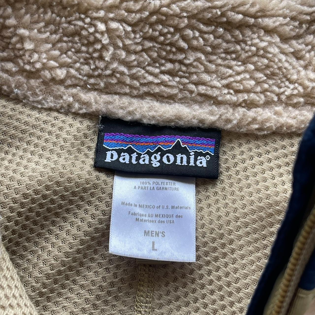 Men's Patagonia Retro-x Deep Pile Fleece Jacket Size Large