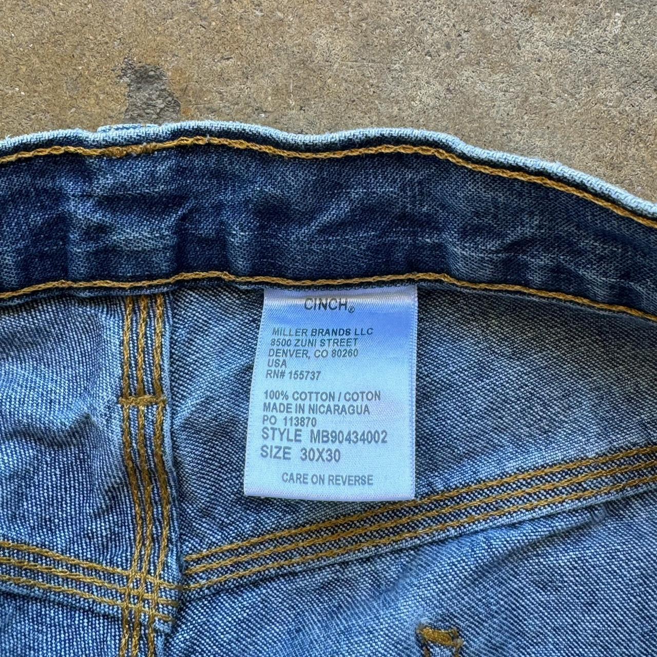 Men's Vintage Faded Blue Carpenter pants size 30x30