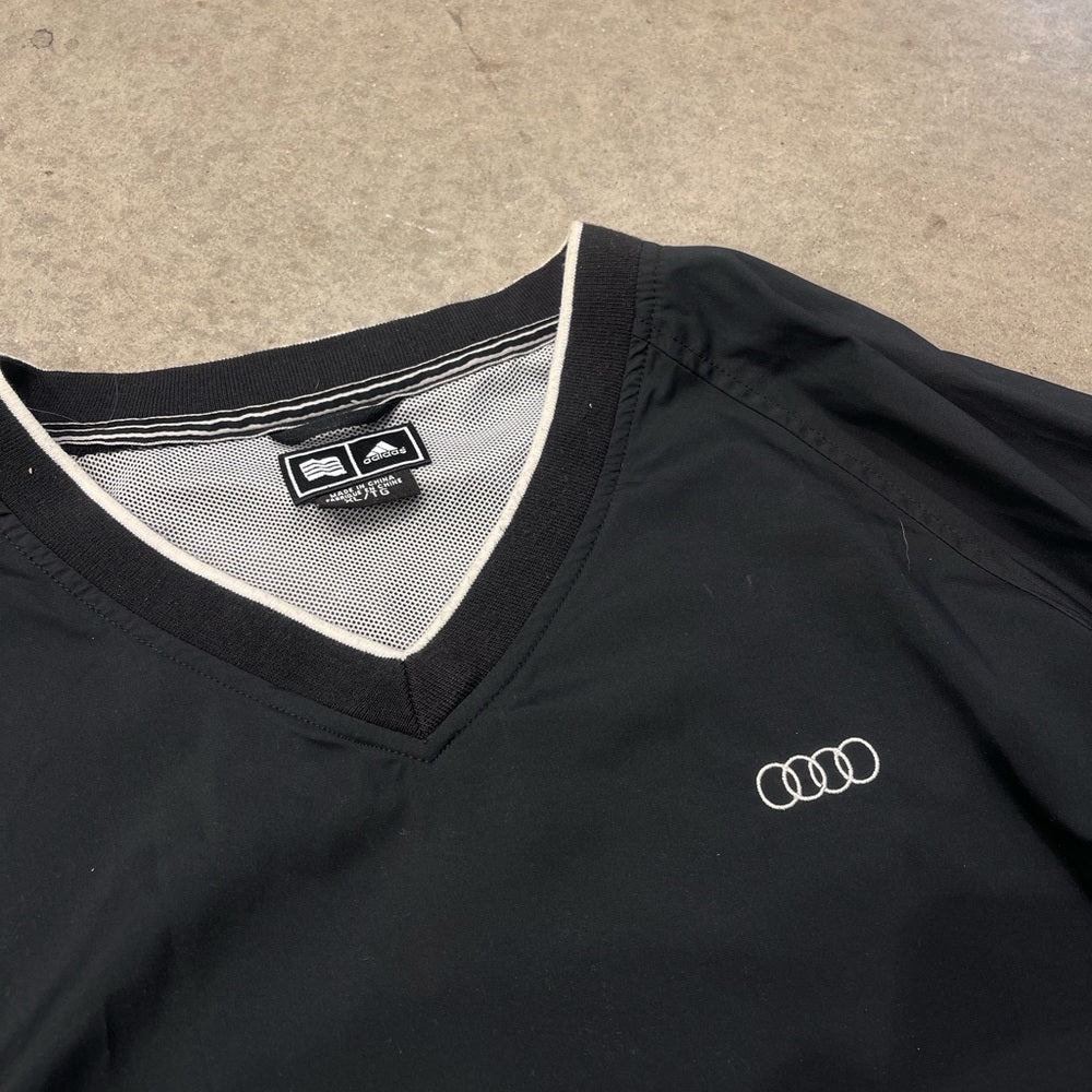 Y2K Men's Adidas Audi Windbreaker Pullover Size XL