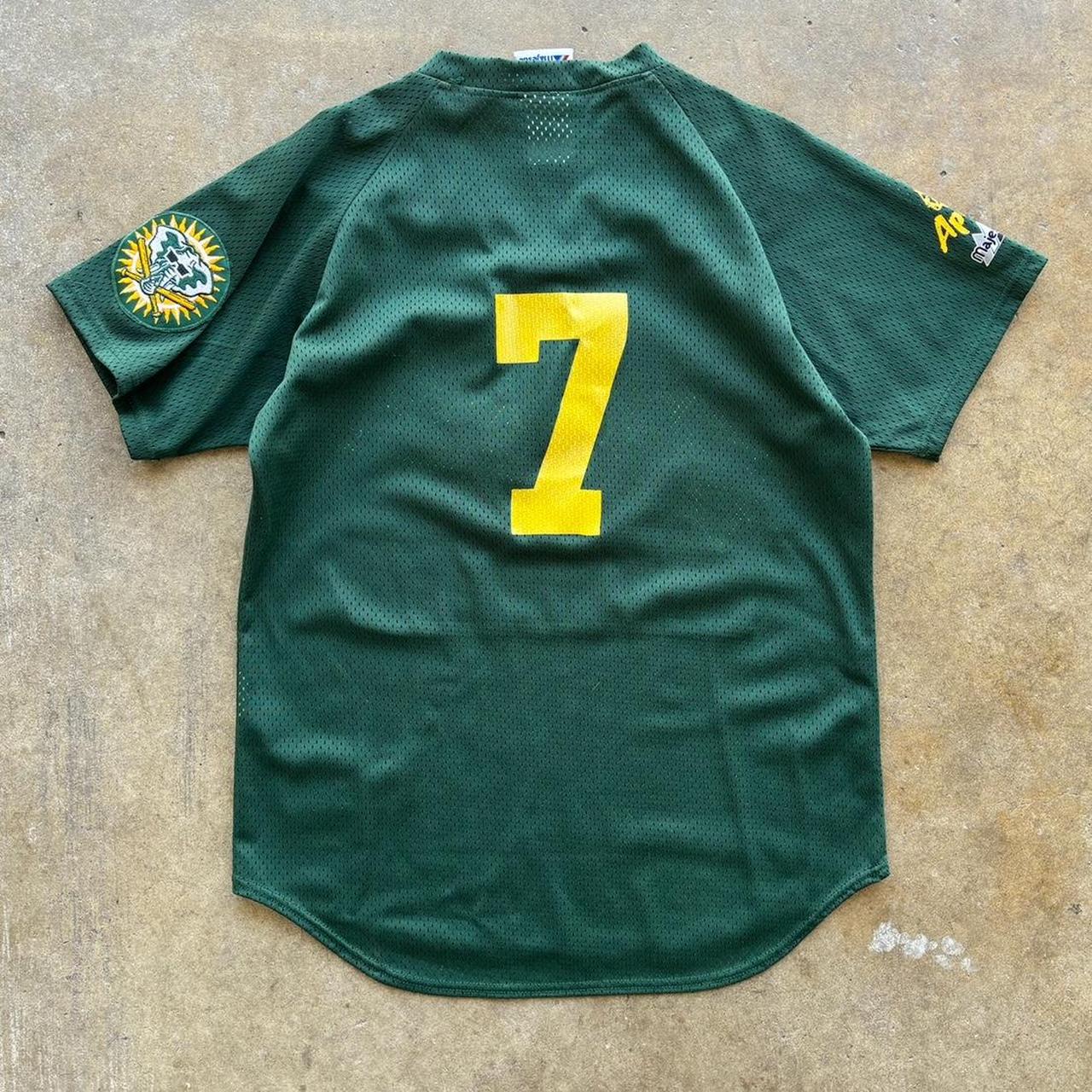 Vintage 90's Oakland Athletics A’s Majestic Diamond USA Authentic Jersey Size Medium