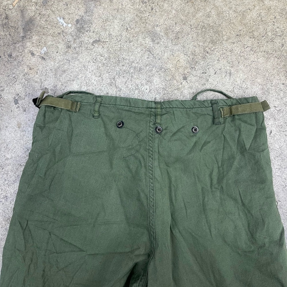 Vintage 80s Military tactical cargo pants Size XS