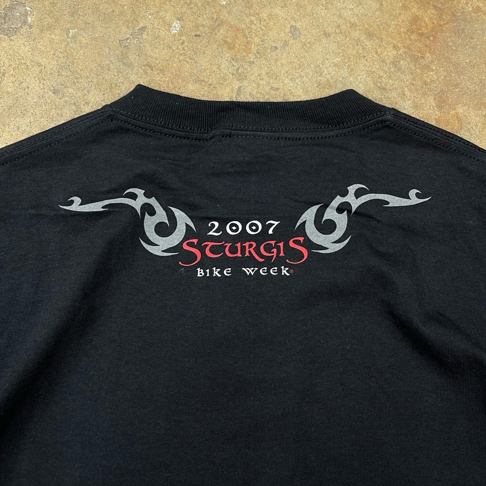 Men's 2007 Sturgis Bike Week Skull t-shirt Size Large