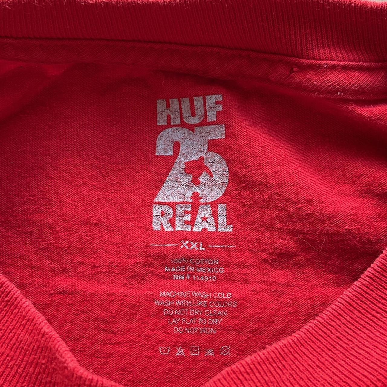 HUF Y2K Longsleeve with front and back graphic Size XXL