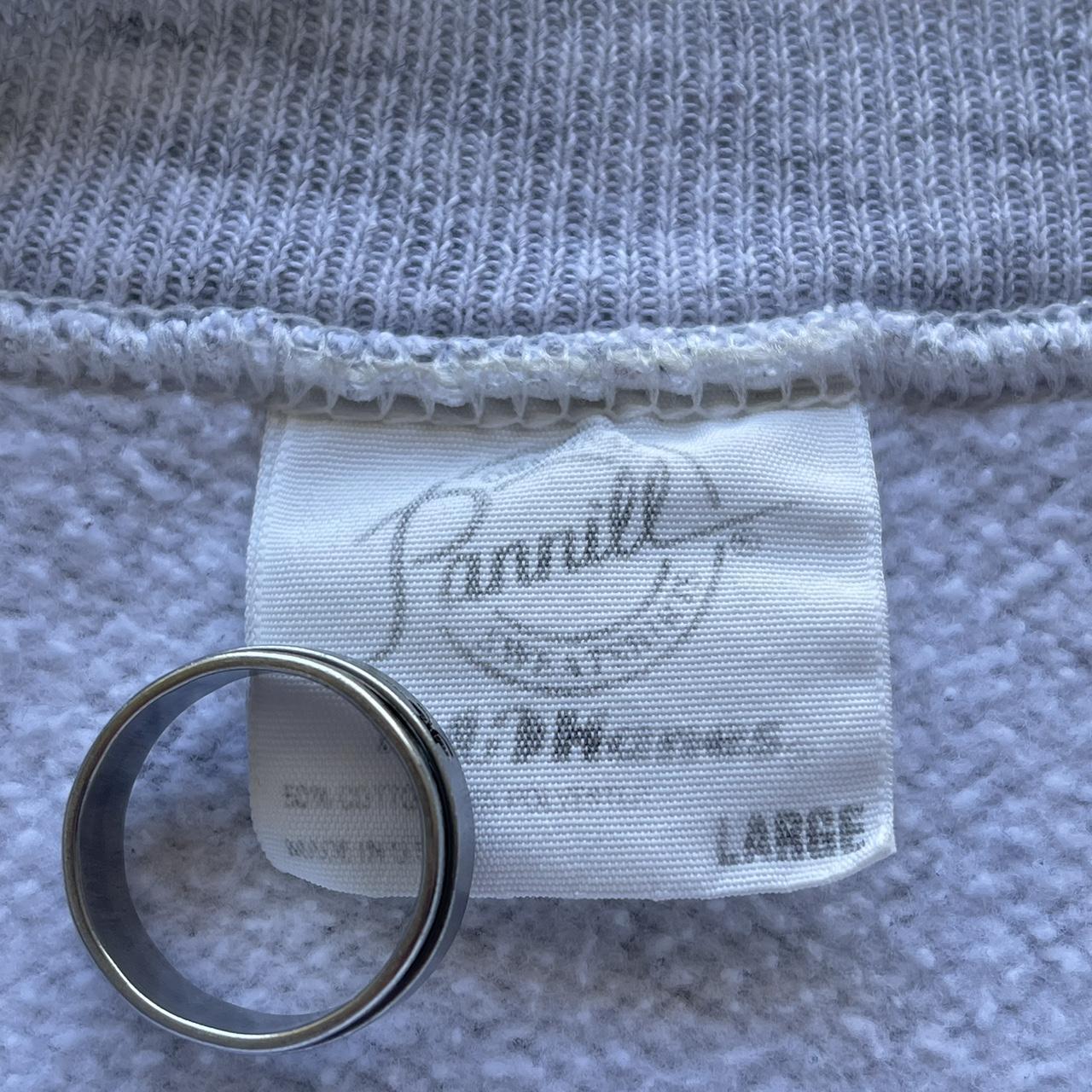 Vintage Grey Blank crew neck with the Pannill Hanes tag Size Large